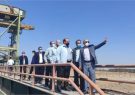 بازدید مدیرعامل از شرکت صنعت فولاد شادگان و اسکله اختصاصی فولاد خوزستان در بندر امام خمینی( ره)