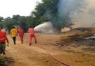 آتش نشانان نفت و گاز مارون حریق ۱۲۰ هکتار از جنگل های شاخ کوپال را مهار کردند