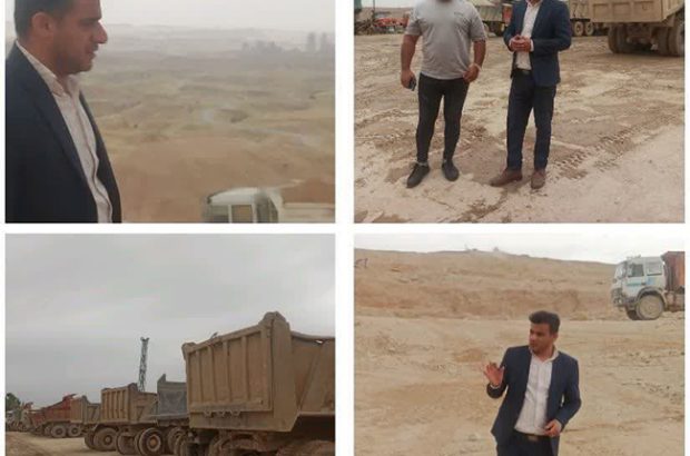 سرکشی و نظارت بر واحد‌های معدنی و ماشین آلات کارخانه سیمان خوزستان