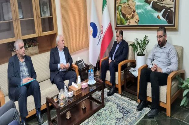 دیدار مشاور وزیر نیرو با مدیرعامل سازمان آب و برق خوزستان