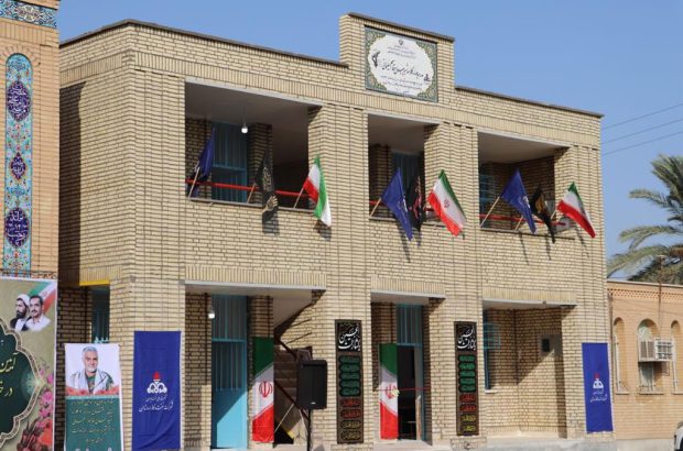 افتتاح مدرسه ۴ کلاسه شهید حاج قاسم سلیمانی توسط شرکت نفت و گاز اروندان
